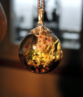 Mini chliini Wält mit STRANDFLIEDER - silberfarben